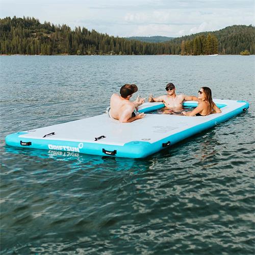 Inflatable Floating Dock Platform