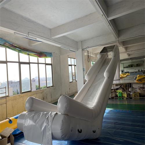inflatable yacht water slide