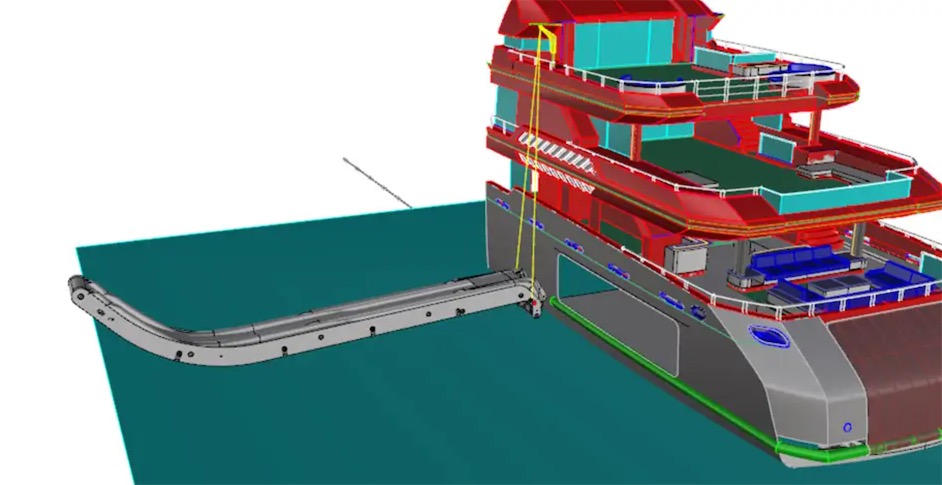 Yacht Slide Setup Step 2