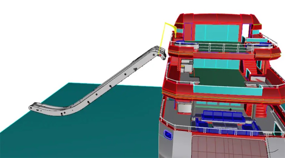 Yacht Slide Setup Step 3