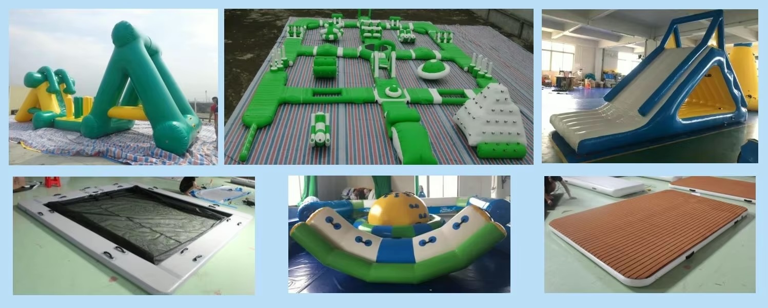 Bespoke Inflatable Water Obstacle Course for Lakes