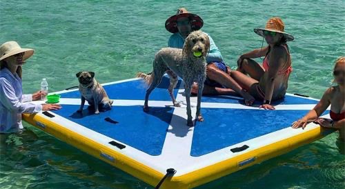 Custom Inflatable Yacht Dock Extension