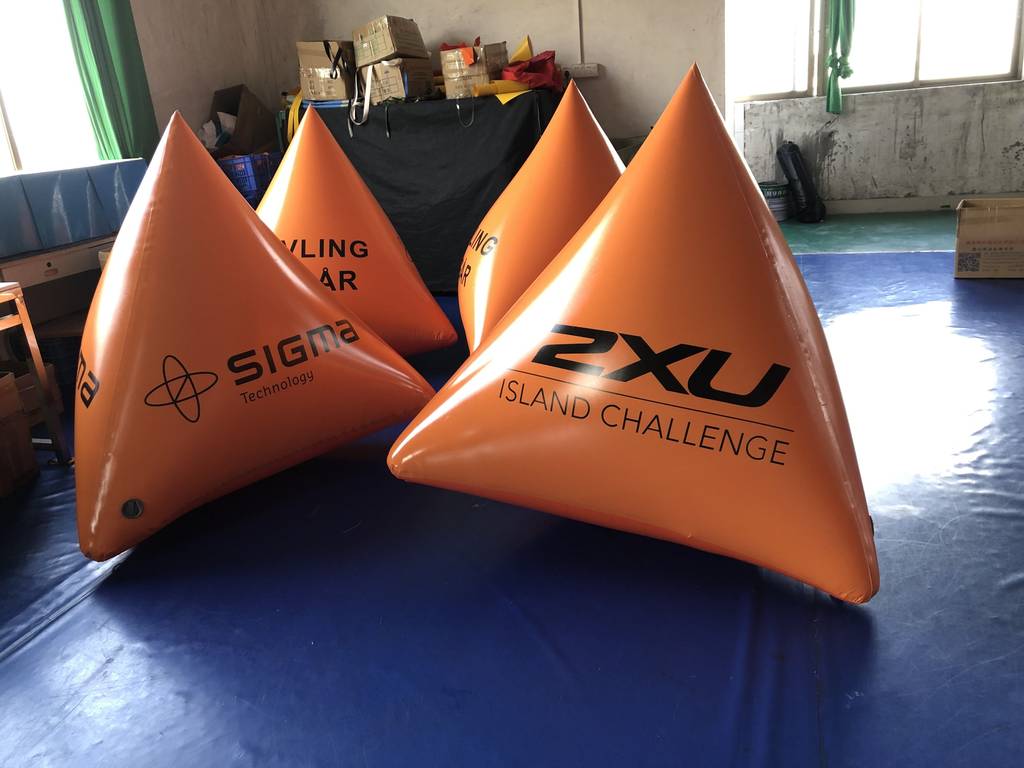 inflatable marker buoys