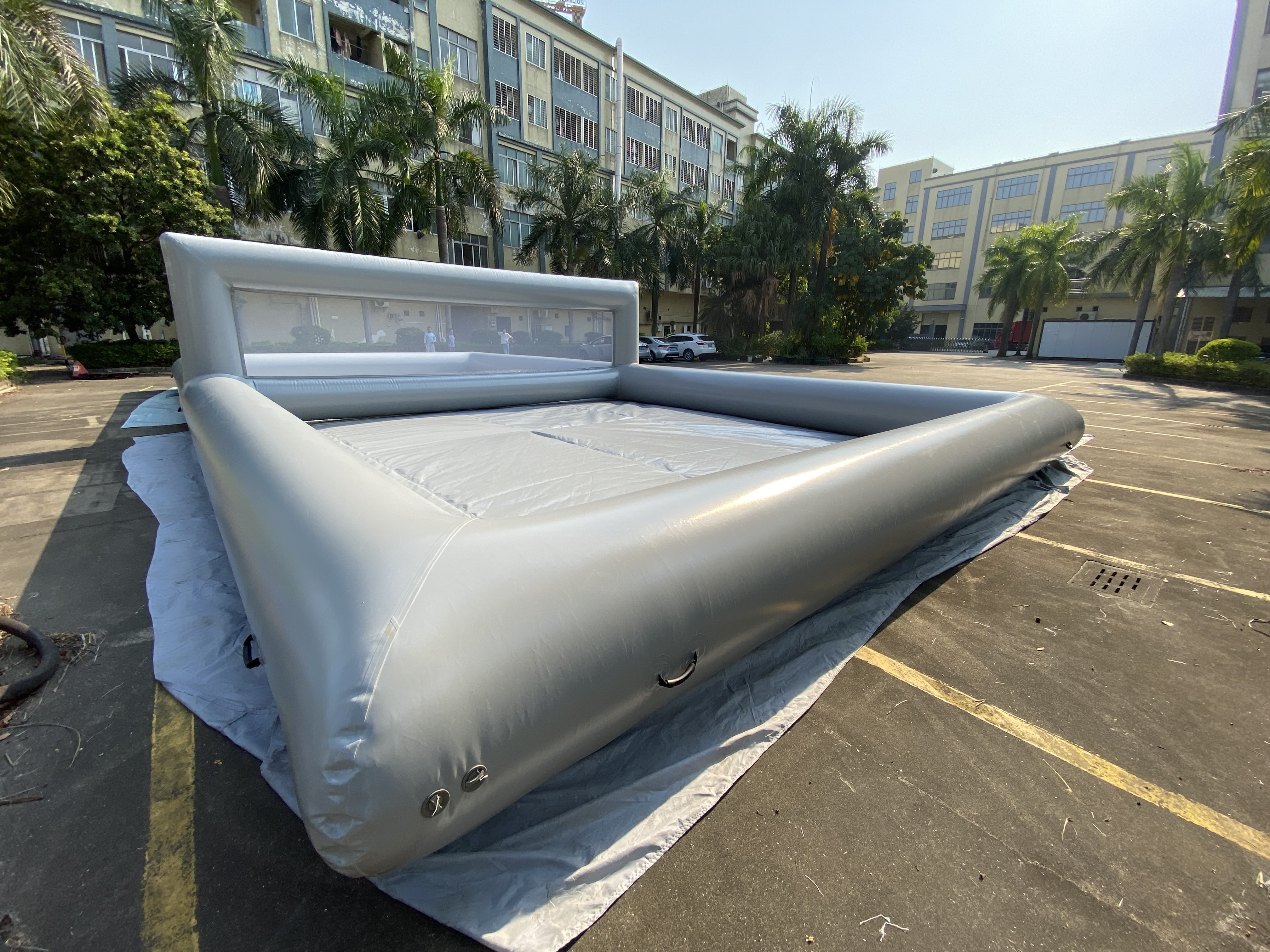 inflatable volleyball court