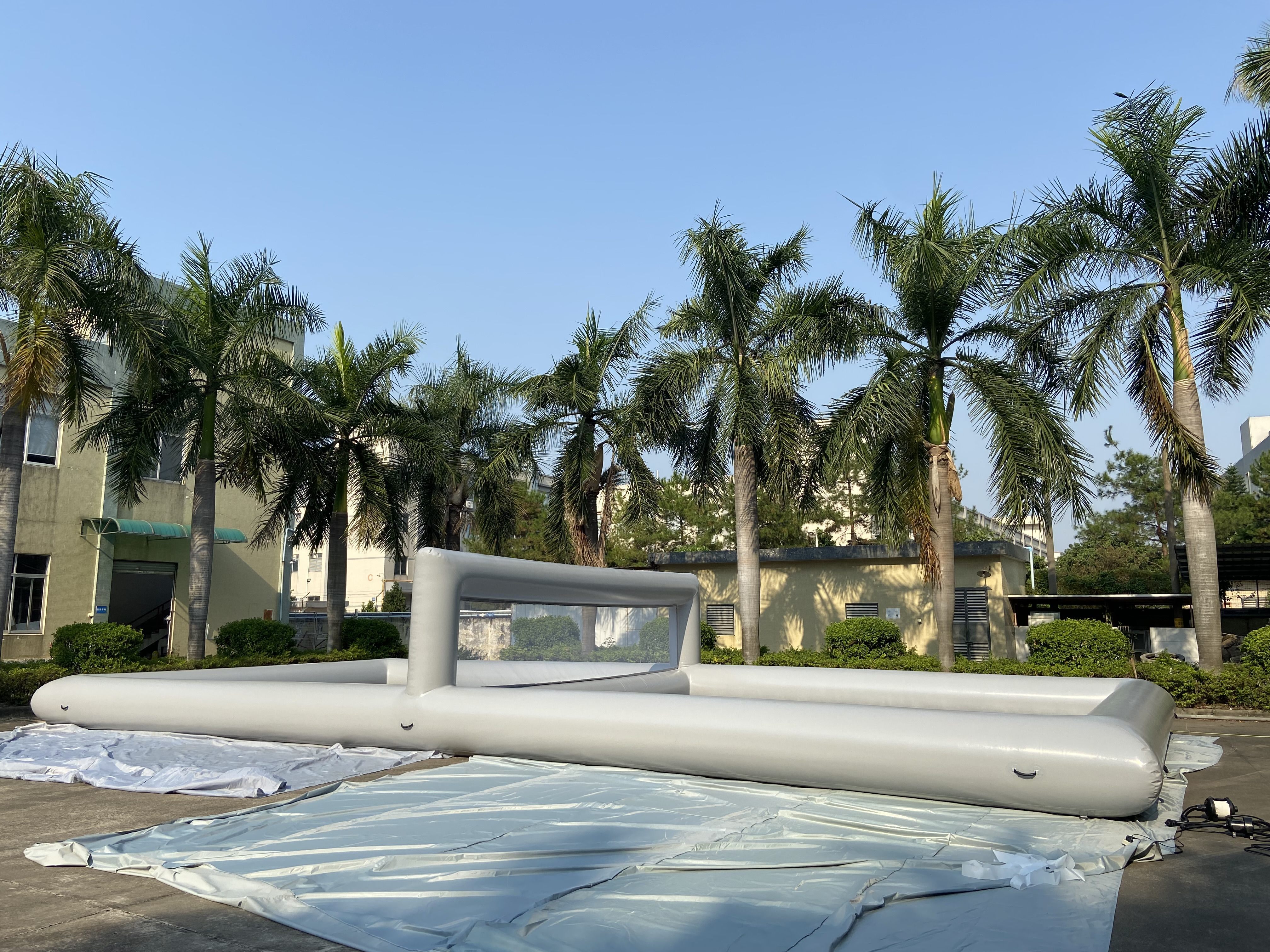 inflatable volleyball court