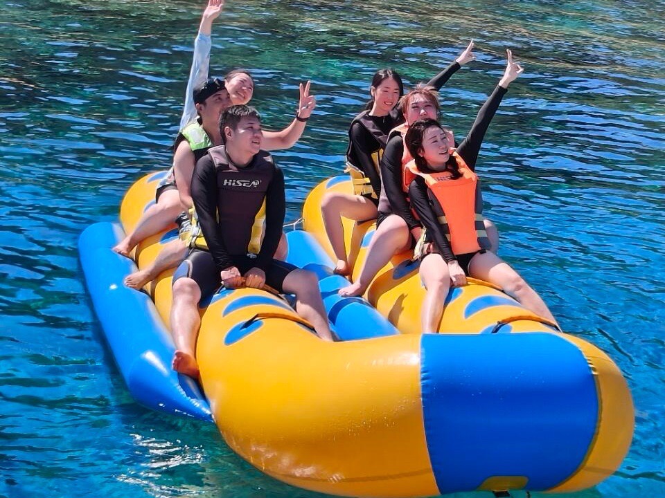 banana boat inflatable float