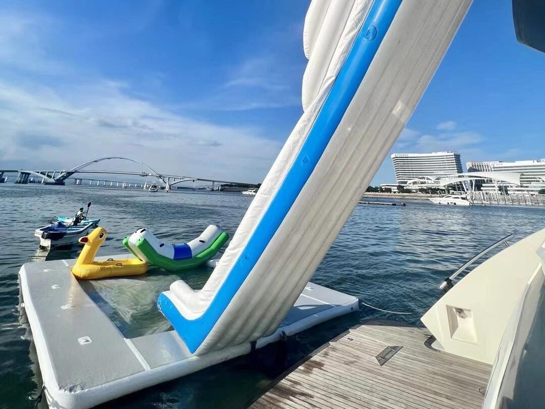 Luxury Inflatable Yacht Slide - High Performance Model
