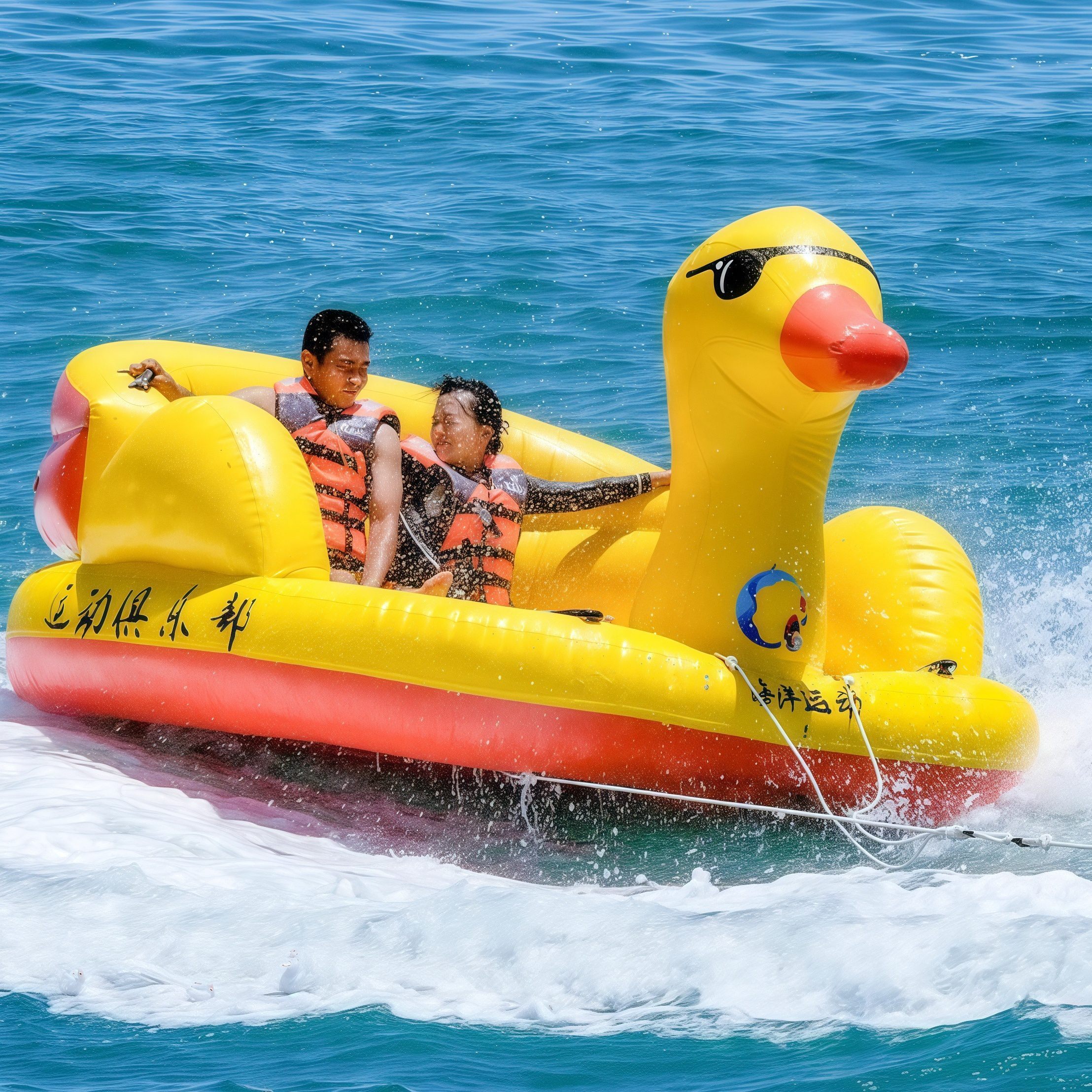 New Product Inflatable Water Duck Sofa