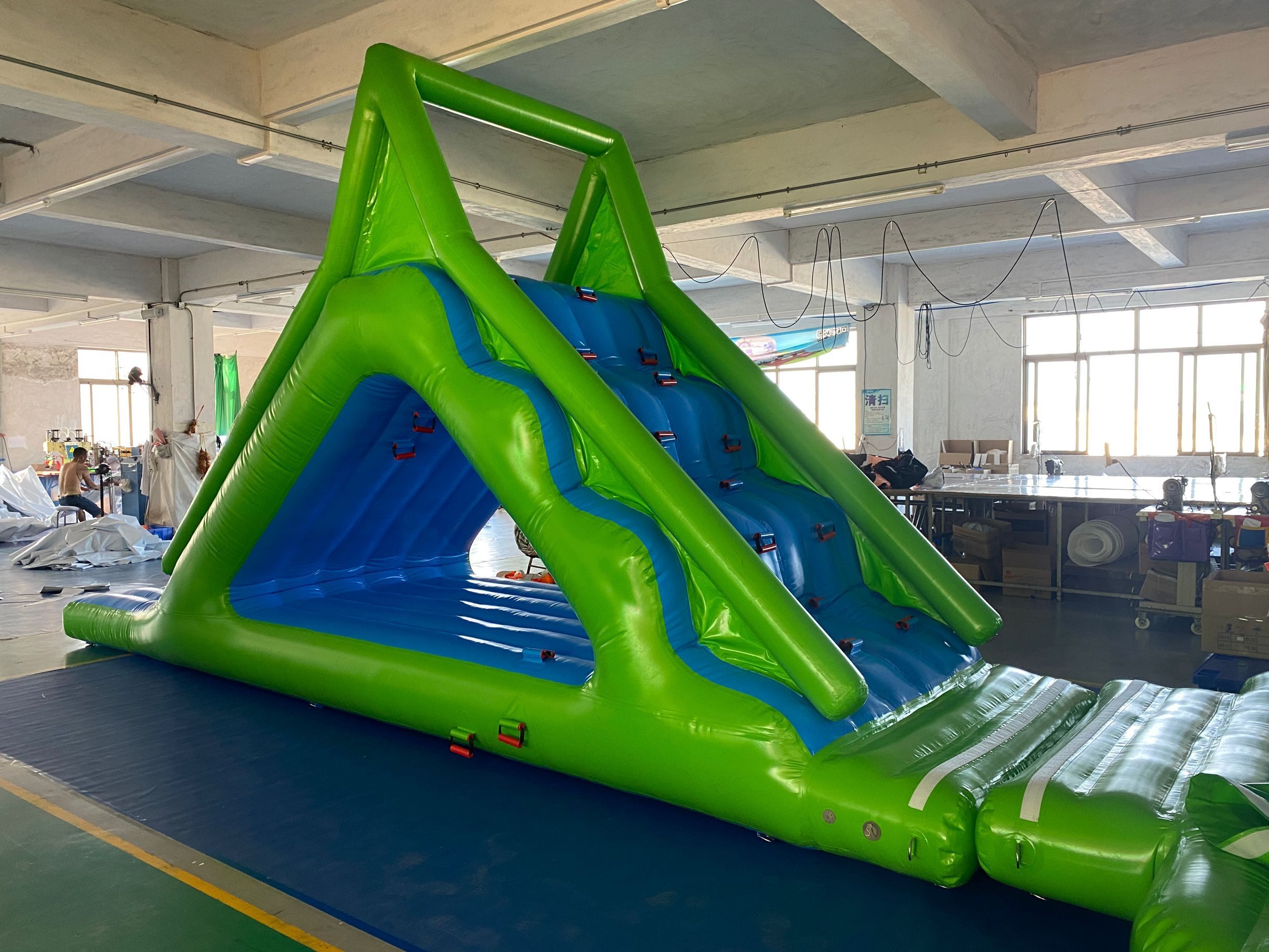 Hot Selling Inflatable Floating Slide on sea/lake/ocean