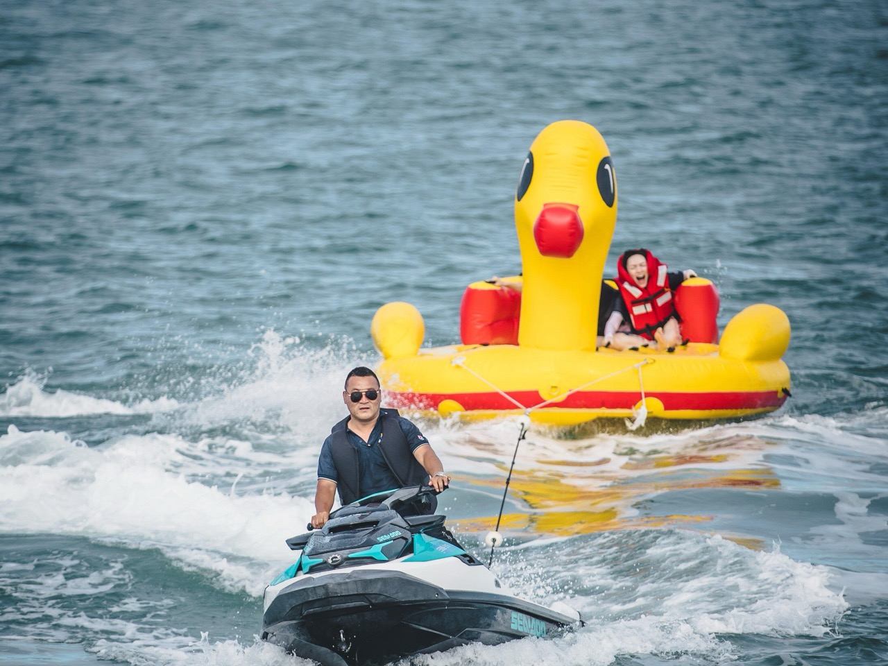 Most Popular Inflatable Ocean Sofa Inflatable Flying Boat