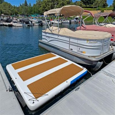 10' Inflatable Water Platform Dock