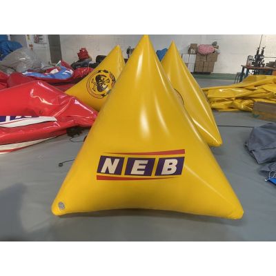 Custom Inflatable Triangle Buoy With Printing