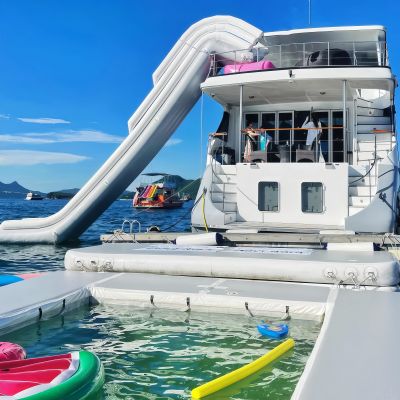 New Design Inflatable Yacht Slide For Boat