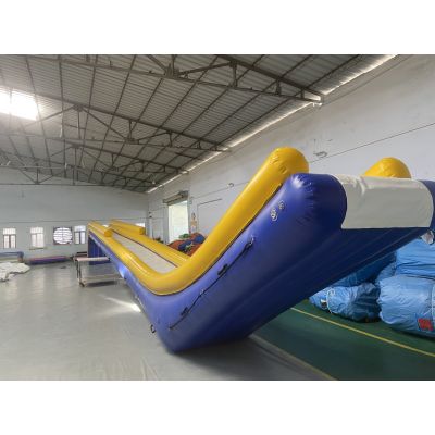 16m Long Inflatable Yacht Slide For Ocean